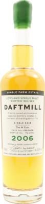 Daftmill 2006 Single Cask Ex-bourbon barrel 035/2006 The W Club 56.4% 700ml