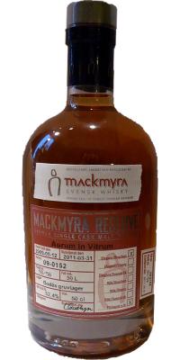 Mackmyra 2009 Reserve Elegant Bourbon 09-0152 52.4% 500ml