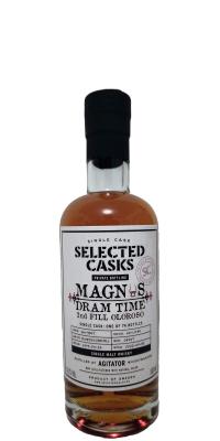 Agitator 2019 SM Private bottling Magnus Dram Time Oloroso 2nd fill 57.2% 500ml