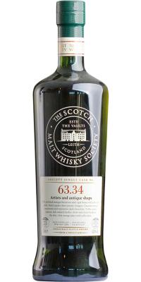 Glentauchers 1989 SMWS 63.34 Artists and antique shops Refill Ex-Bourbon Barrel 45.4% 700ml