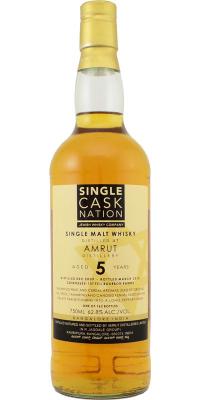 Amrut 2009 JWC Single Cask Nation 1st Fill Bourbon Barrel #2635 62.8% 750ml