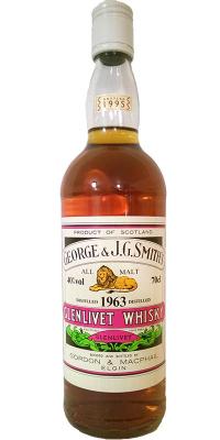 Glenlivet 1963 GM George & J.G. Smith's 40% 700ml