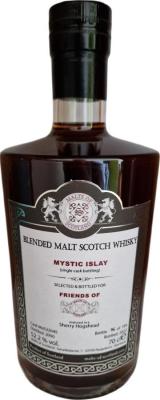 Mystic Islay 2000 MoS Sherry Hogshead Friends of MoS 52.2% 700ml