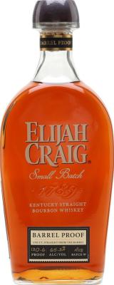 Elijah Craig 12yo New Charred White Oak Batch A118 65.3% 750ml