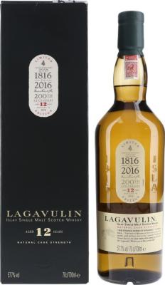 Lagavulin 12yo 16th Release Diageo Special Releases 2016 Refill American Oak Casks 57.7% 700ml