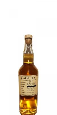 Caol Ila 2009 Hand Bottled at Caol Ila Distillery 1st Fill Ex-Bourbon Cask 306410/074 54.1% 200ml