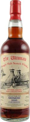 Ardmore 2000 vW The Ultimate Cask Strength 1st Fill Sherry Butt 54.2% 700ml
