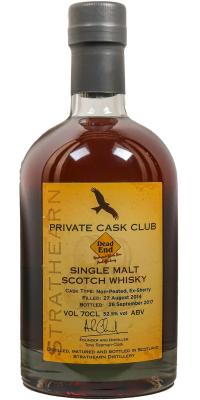 Strathearn 2014 Private Cask Club Non-peated ex-Sherry 52.5% 700ml