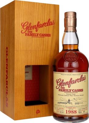 Glenfarclas 1988 The Family Casks Release S22 Refill Sherry Butt 49.5% 700ml