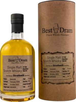 Strathmill 2009 BD 1st fill Bourbon Barrel 56.7% 700ml