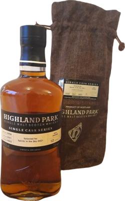 Highland Park 2008 Refill Hogshead Spirits In The Sky 66.2% 700ml