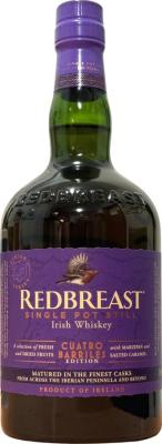 Redbreast Cuatro Barilles Edition The Iberian Series Dublin + Cork Duty Free 46% 700ml