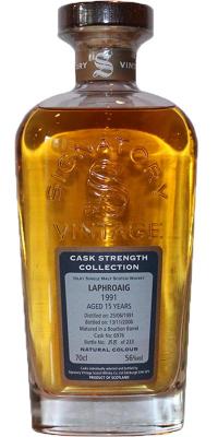 Laphroaig 1991 SV Cask Strength Collection Bourbon Barrel #6976 56% 700ml