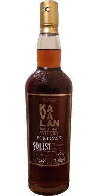 Kavalan Solist Port Cask O090714051A 58.6% 700ml