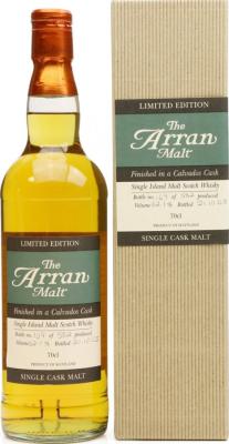 Arran Calvados Cask Limited Edition Single Cask Malt 62.1% 700ml