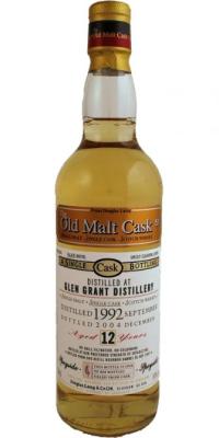 Glen Grant 1991 DL The Old Malt Cask Refill Bourbon Barrel DL 1597 50% 700ml