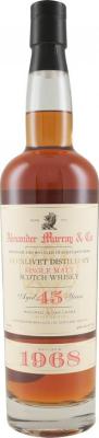 Glenlivet 1968 AMC 45yo Oak Casks 40% 750ml