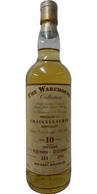 Craigellachie 1999 WW8 The Warehouse Collection Bourbon Hogshead 212 59% 700ml