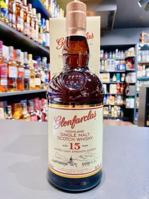 Glenfarclas 15yo Limited Cask Strength Edition Sherry Belgium 56.6% 700ml