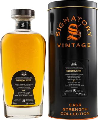 Caperdonich 2000 SV Cask Strength Collection #29494 Kirsch Import 53.8% 700ml