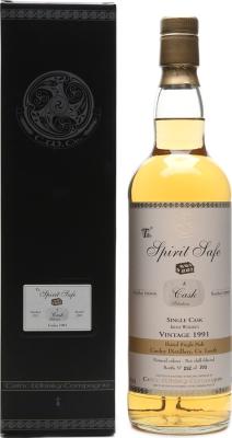 Cooley 1991 Cel The Spirit Safe & Cask 43% 700ml