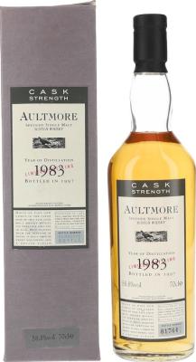 Aultmore 1983 Flora & Fauna Cask Strength 58.8% 700ml