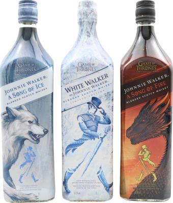 Johnnie Walker Game of Thrones 3 Bottles SET 3x 1000ml