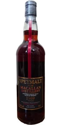 Macallan 1969 GM Speymalt 1st Fill Sherry Butt #9367 Japan Import System 46% 700ml