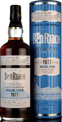 BenRiach 1977 Single Cask Bottling Batch 10 Moscatel Finish #1031 54.9% 700ml