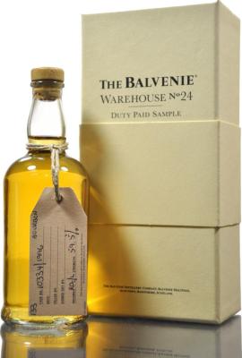 Balvenie 1996 Warehouse #24 Sherry Butt #4686 59.5% 200ml