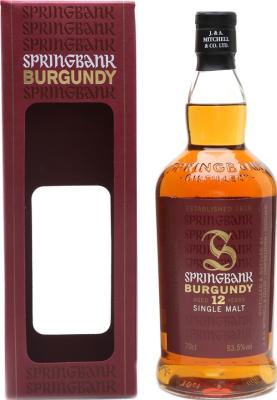 Springbank 12yo Burgundy 53.5% 700ml