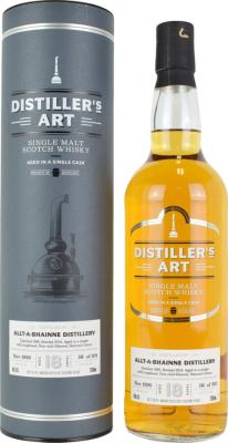 Allt-A-Bhainne 1995 LsD Distiller's Art 18yo Refill Hogshead 48% 700ml