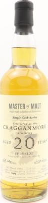 Cragganmore 1991 MoM Single Cask Series Refill Hogshead #1146 53.5% 700ml