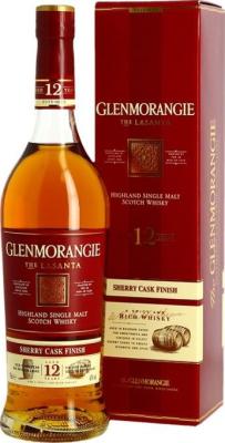 Glenmorangie Lasanta Oloroso and PX Sherry Finish 43% 700ml