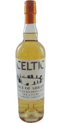 Arran 2005 Bottled for Celtic Whisk e y Nurnberg Single Bourbon Cask Peated 59.1% 700ml