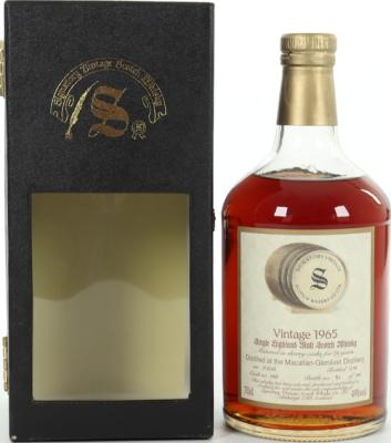 Macallan 1965 SV Vintage Collection Dumpy Sherry Cask 1060 49% 700ml