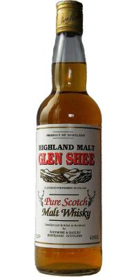 Glen Shee Pure Scotch Malt Whisky Highland Malt Distillery M. Dirkzwager Schiedam 40% 700ml