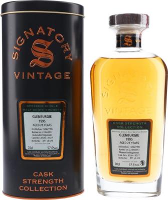 Glenburgie 1995 SV Cask Strength Collection 6526 & 6527 57.6% 700ml