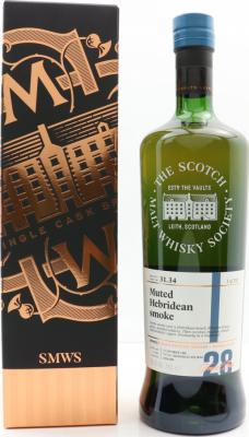 Isle of Jura 1988 SMWS 31.34 Muted Hebridean smoke 28yo 48.3% 700ml