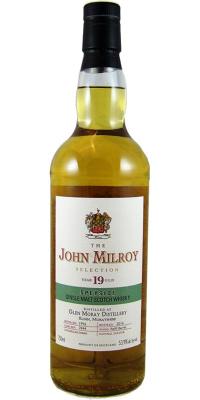 Glen Moray 1996 JY The John Milroy Selection Refill Barrel #7844 K&L Wine Merchants Exclusive 53.9% 750ml