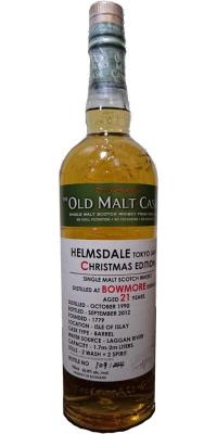 Bowmore 1990 DL Old Malt Cask Christmas Edition Barrel #1779 Helmsdale Tokyo 50.4% 700ml