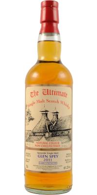 Glen Spey 2011 vW The Ultimate Cask Strength 1st use Hogshead 61.2% 700ml