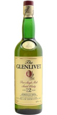 Glenlivet 12yo Classic Golf Courses of Scotland Carnoustie 43% 750ml