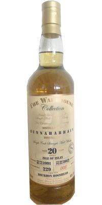 Bunnahabhain 1991 WW8 The Warehouse Collection Bourbon Hogshead #5497 52.4% 700ml