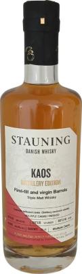 Stauning 2019 Distillery Edition KAOS 1st-fill and virgin Barrels 49.8% 350ml