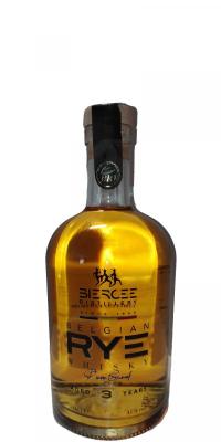 Biercee 3yo Belgian Single Rye Whisky 41% 500ml