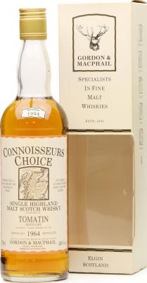 Tomatin 1964 GM Connoisseurs Choice 40% 700ml