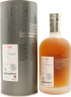 Bruichladdich 2008 Micro-Provenance Series 11yo Premium French Wine #2542 The Laddie Crew UK 56% 700ml