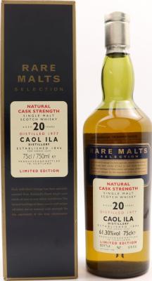 Caol Ila 1977 Rare Malts Selection 61.3% 750ml