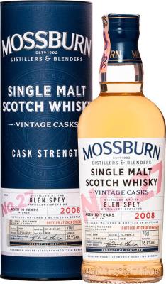 Glen Spey 2008 MDB Vintage Casks #27 55.9% 700ml